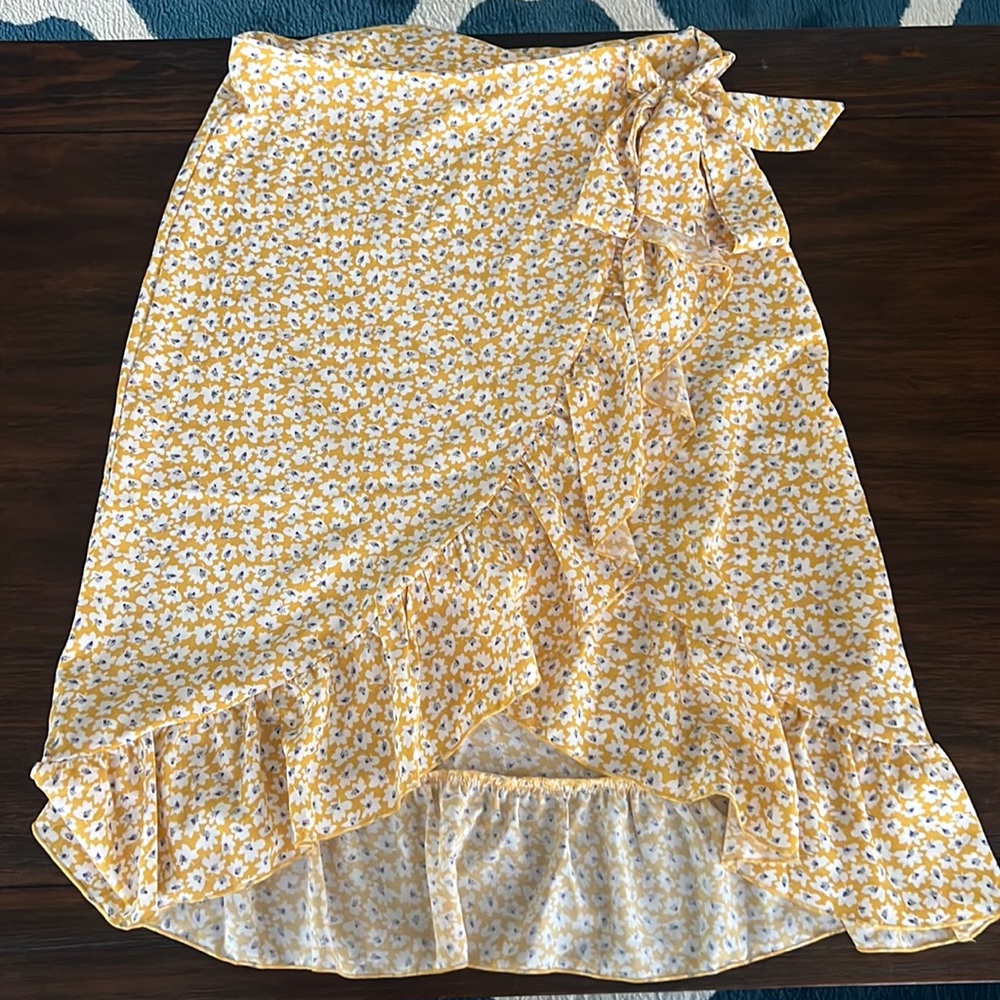 Floral Mini Skirt